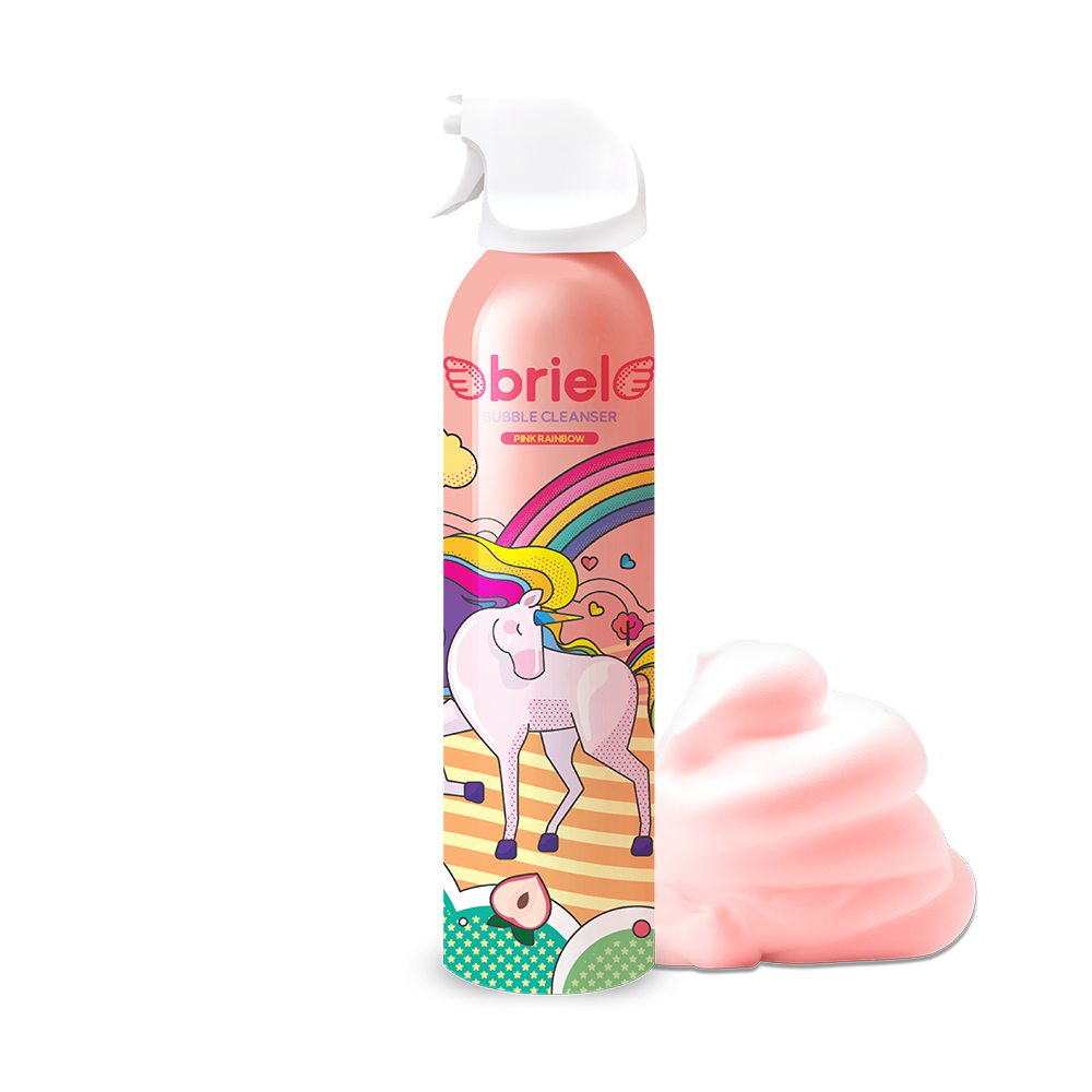 1757653365_Briel Pink Rainbow Bubble Cleanser